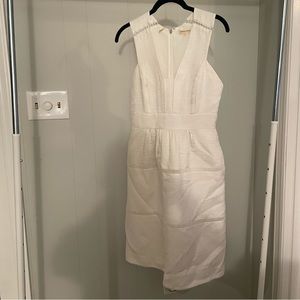 White Rebecca taylor dress